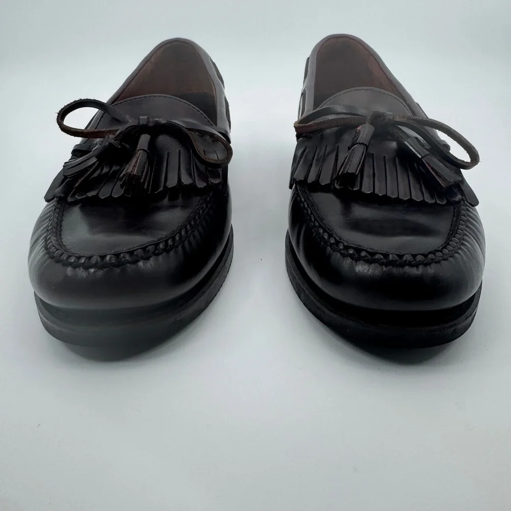 Rockport Comfort DMX Mens Brown Leather‎ Tassel Loafer Dress Shoes Size  11M